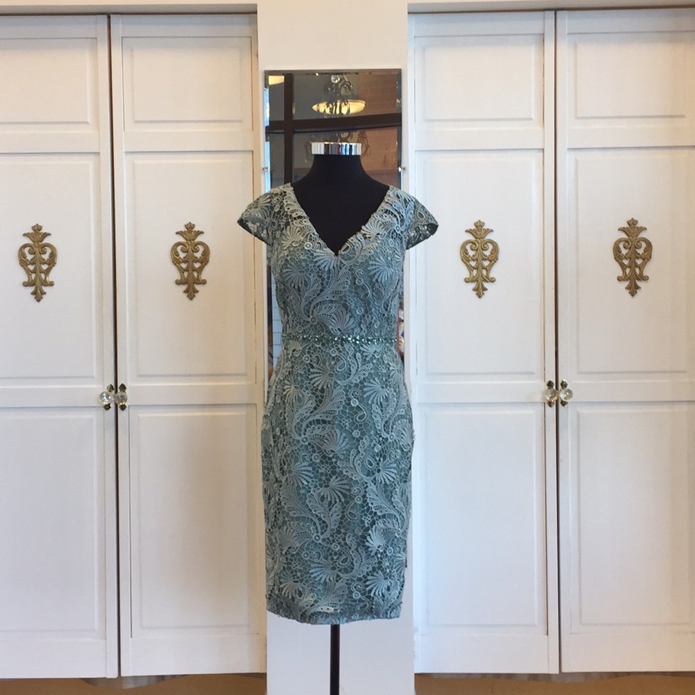 Social Occasions by Mon Cheri Lace Dress
